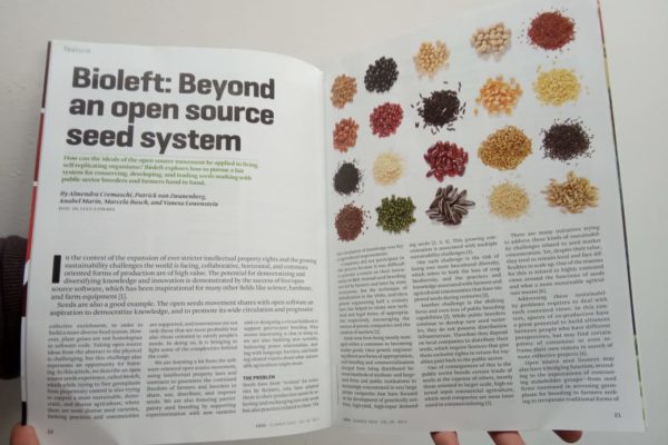 Bioleft en XRDS, la revista de Association for Computing Machinery
