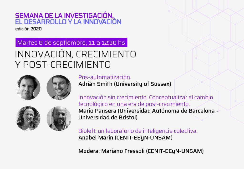 Bioleft in the Research, Development and Innovation Week (UNSAM)