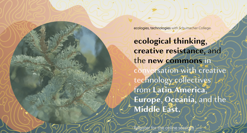 Almendra Cremaschi in the programme Ecologies, Technologies